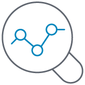 Data analytics icon