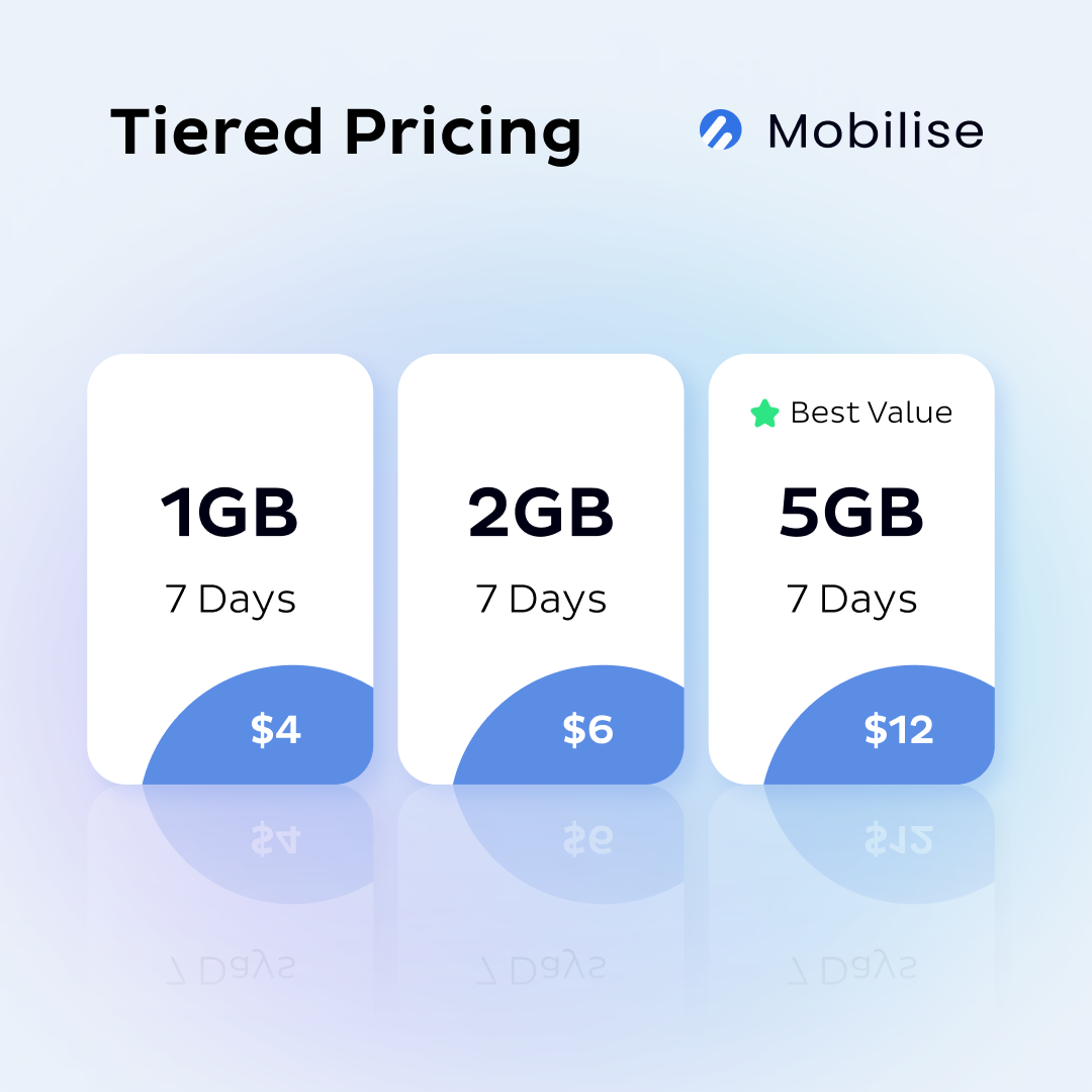 Tiered Pricing Tiered Pricing