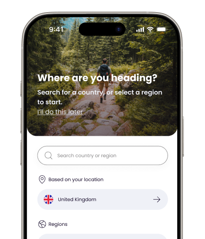 Esim plan installed screen